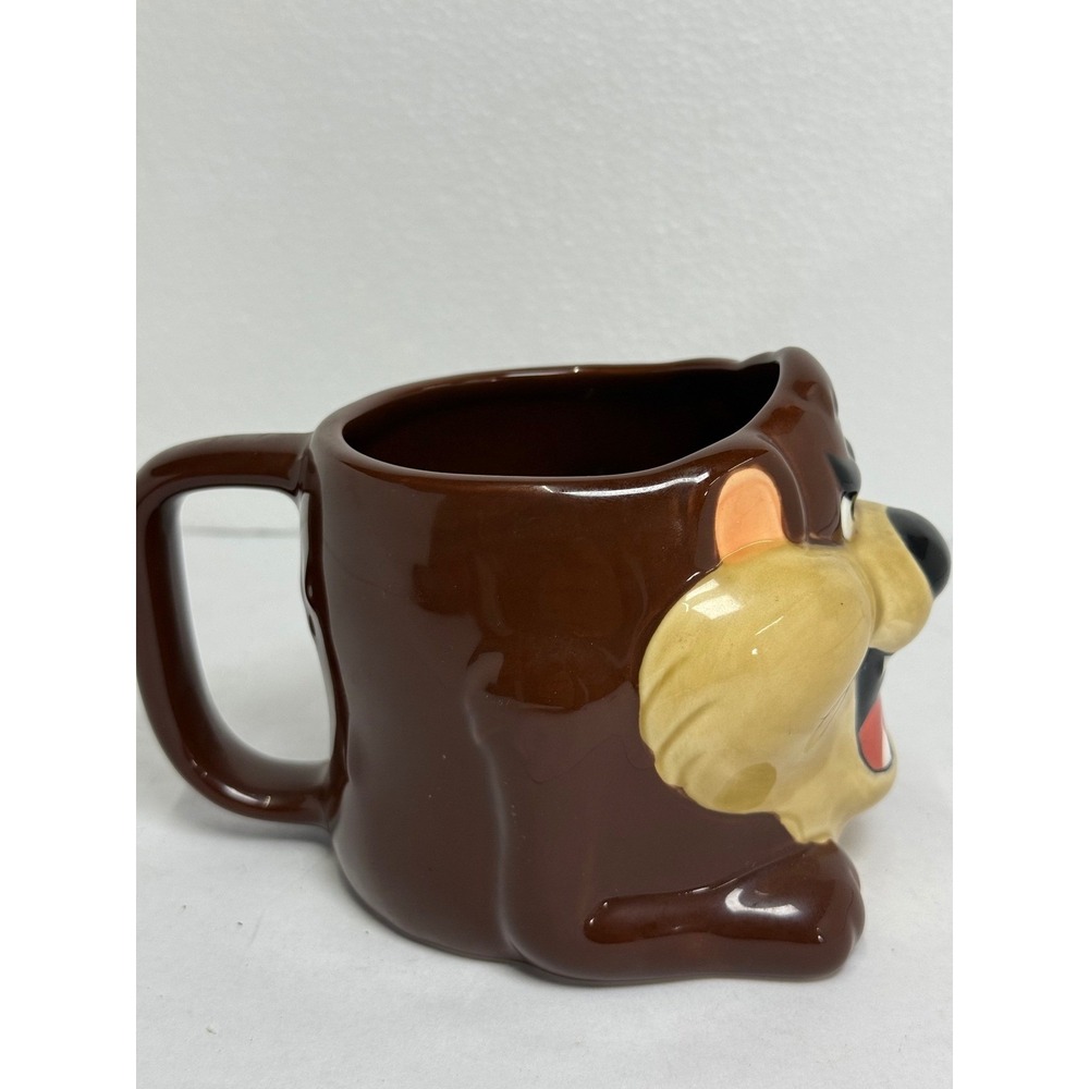 Tasmanian Devil Taz 1989 Vintage‎ 3D Ceramic Applause Mug Brown  660006 - Picture 3 of 5
